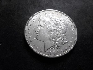 1902 Morgan Silver Dollar
