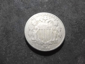 1882 Shield Nickel