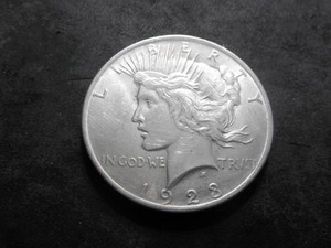 1923 Peace Silver Dollar