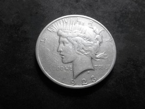1923 D Peace Silver Dollar