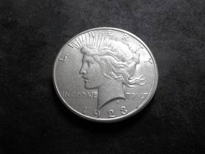 1923 S Peace Silver Dollar