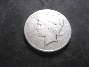 1927 S Peace Silver Dollar
