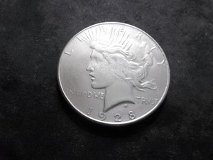 1928 Silver Peace Dollar