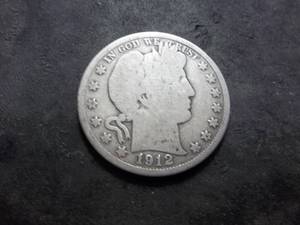 1912 Barber Half Dollar