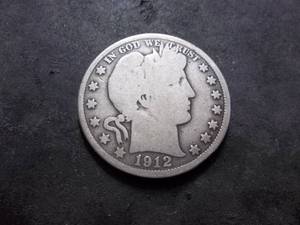 1912 D Barber Half Dollar
