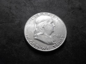 1948 D Franklin Half Dollar