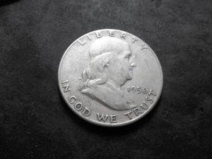 1950 Franklin Half Dollar