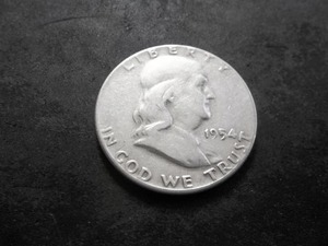 1954 Franklin Half Dollar