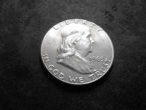 1963 Franklin Half Dollar
