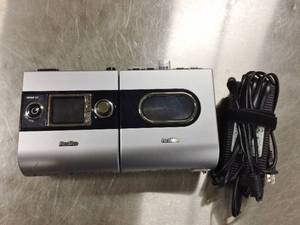 lot 9 image: MSRP $1800 S9 VPAP ST With H5i Humidifier By ResMed MACHINE With Data Card&nbsp(MaskHose Not Included) - Good Working Condition - No Reservoir - Reservoir Can Be Purchased Online For $10-$20