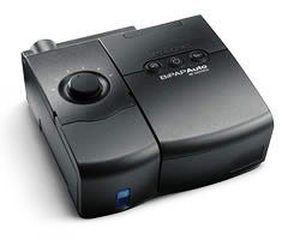 lot 10 image: MSRP $1500 Respironics BiPAPAuto M Series&nbspwith Heated Humidifier, Data Card, Hose, Carrying Bag - No Mask - Great Working Condition