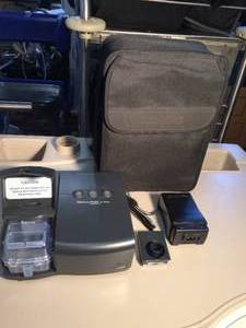 lot 31 image: MSRP $1200 Philips Respironics M Series REMstar Auto With A-Flex Brings Together The Comfort Of Auto Therapy With A-Flexs Inspitatory &amp Expiratory Relief WTravel Bag &amp Data Card Excellent Working Condition