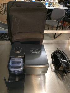 lot 30 image: MSRP $1500 Respironics BiPAPAuto M Series&nbspwith Heated Humidifier, Data Card &amp Carrying Bag - No Mask or Hose Included - Like New Condition