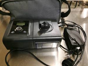 lot 27 image: MSRP $1500 Philips Respironics Bipap ST System One CPAP Machine With&nbspIPAP and EPAP Support, Travel Bag &amp Data Card - Great Working Condition&nbsp