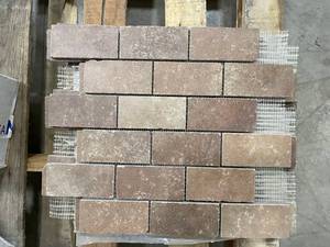 lot 616 image: Walnut Canyon Mosaic &amp Floor Tile