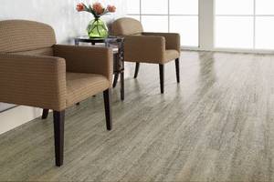 lot 600 image: 1067 SF Coretec Plus Boardwalk Oak LVP Flooring - Floating Click