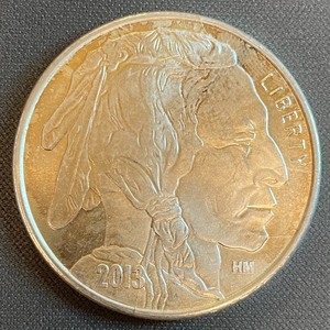 1 Troy Ounce .999 Native American Silver Round