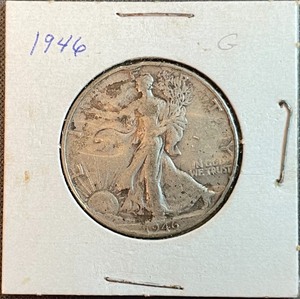 1946 Walking Liberty Half Dollar