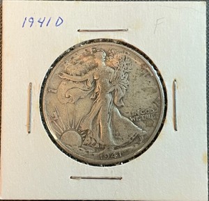 1941-D Walking Liberty Half Dollar