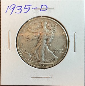 1935-D Walking Liberty Half Dollar