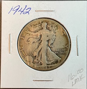 1942 Walking Liberty Half Dollar
