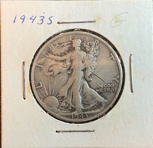 1943-S Walking Liberty Half Dollar