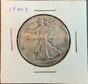 1940-S Walking Liberty Half Dollar