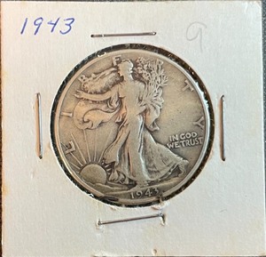 1943 Walking Library Half Dollar