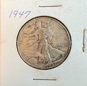 1947 Walking Liberty Half Dollar