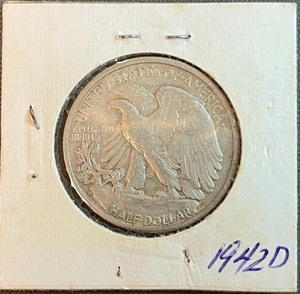 1942-D Walking Liberty Half Dollar