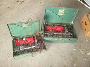 lot 9 image: 2 Camp stoves...