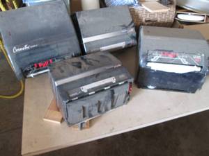 lot 49 image: Lot of bathroom towel dispensers...
