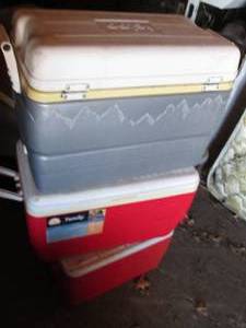 lot 62 image: Lot of coolers...