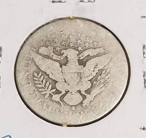 1897-S BARBER HALF DOLLAR KEY DATE COIN