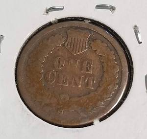 1867 INDIAN HEAD CENT BETTER DATE COIN