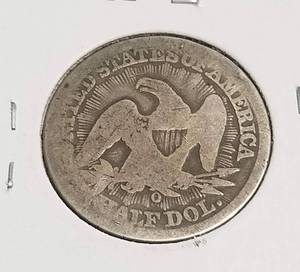 1853-O SEATED LIBERTY HALF DOLLAR