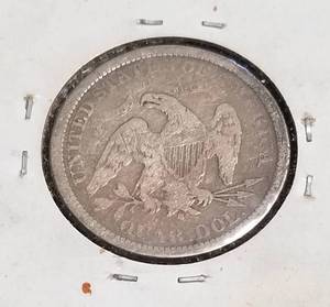 1875-S US SEATED LIBERTY QUARTER