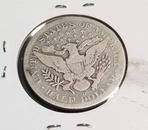 1895-O BARBER HALF DOLLAR