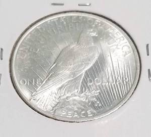 1922 PEACE SILVER DOLLAR UNC