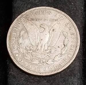 1896-S MORGAN SILVER DOLLAR
