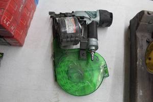 lot 9 image: Hitachi Pneumatic Coil Nailer 2 NV50AP3