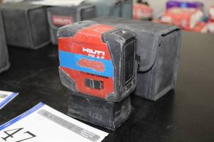 lot 47 image: 2015 Hilti Plumb Laser PM 2-P, Case
