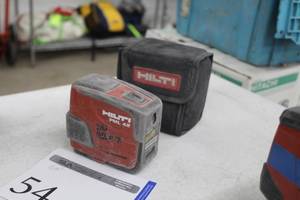 lot 54 image: 2010 Hilti 2-Point Plumb Laser PMP 42, Case