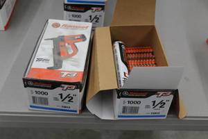 lot 181 image: Lot of (2) Ramset T3 Fastener 12 with Fuel Cell 1000-count Box