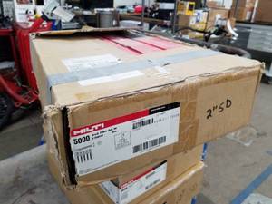 lot 198 image: Lot of (1) Hilti Collated Drywall Screw Black 6x2 PBH SD M 5000-count Box
