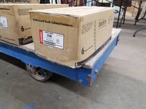 lot 205 image: Lot of (6) Grabber Collated Drywall Screws Phosphate Bugle Head Phillips Fine 6x2 C768 1000-count Box