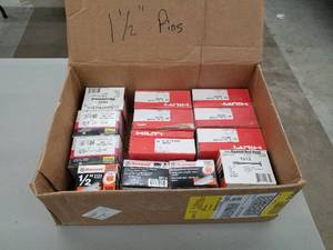 lot 219 image: Lot of (13) Fasteners 100-count Box