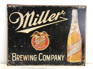Miller Brewing Company Replica Metal Sign