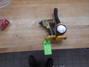 18v Dewalt Light with Impact