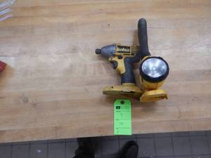 18v Dewalt Light with Impact